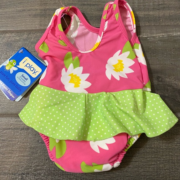 i play baby girl swim suit - Picture 2 of 2